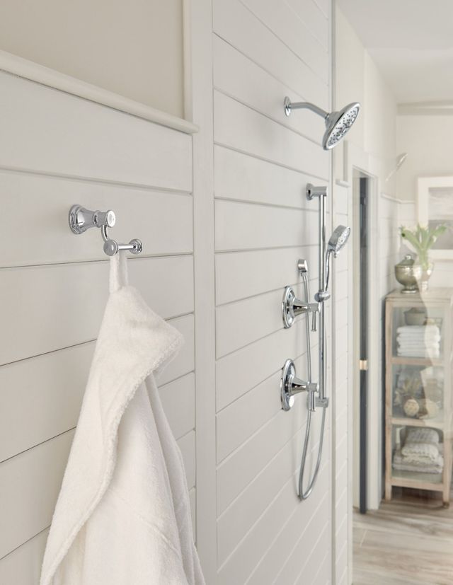 Moen® Belfield™ Chrome Double Robe Hook-1