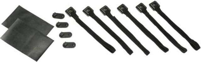 Sanus® Component Series Black Mounted Small Component Organizer-2