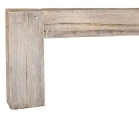 Classic Home Giza Antique White Console Table-1