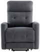 Homelegance® Wichita Dark Gray Power Lift Recliner with Massage and Heat-3