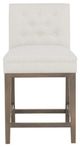 Fairfield® Customizable Entree Dining Straight Short Button Back Counter Stool-1