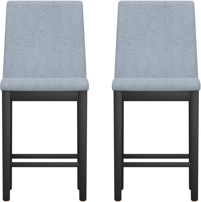 Emerald Home Madison 2-Piece Modern Gray Counter Gathering Stool Set-3