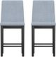 Emerald Home Madison 2-Piece Modern Gray Counter Gathering Stool Set-3