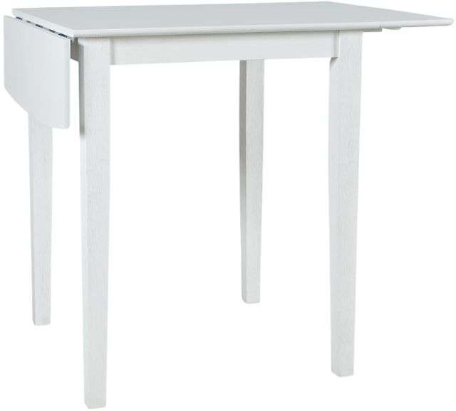Jofran Inc. Eastern Tides Blanc Drop Leaf Counter Table-2