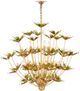 Currey & Company Midsummer Gold Chandelier-0