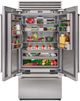 BlueStar® 36" 22.2 Cu. Ft. Color Match Built-In French Door Refrigerator-1