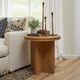 Flexsteel® Waterfall Light Oak Round End Table-1