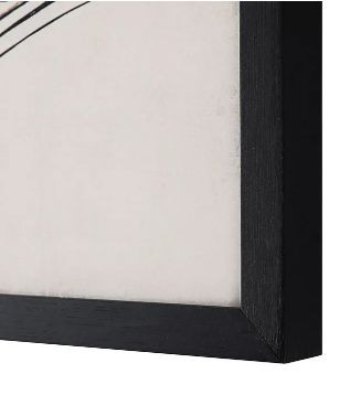 Renwil® Basset 2-Piece Black Wall Print Set-3