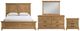 New Classic® Home Furnishings Sunstone 4-Piece Honey California King Panel Bedroom Set-1