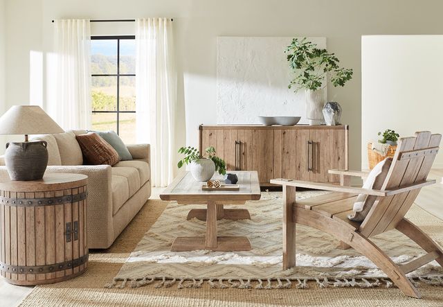 Hooker® Furniture Vineyard Row Sonoma Rectangular Cocktail Table-1