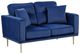 Homelegance® Violetta Blue Loveseat-0