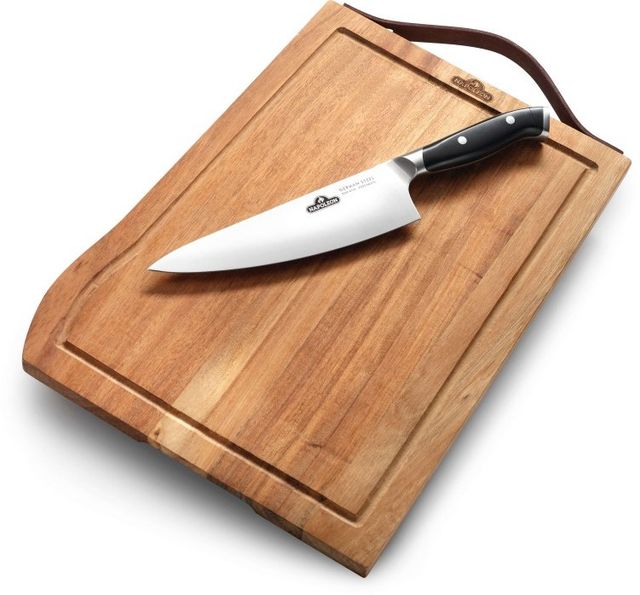 Napoleon® Premium Cutting Board and Knife Set-0