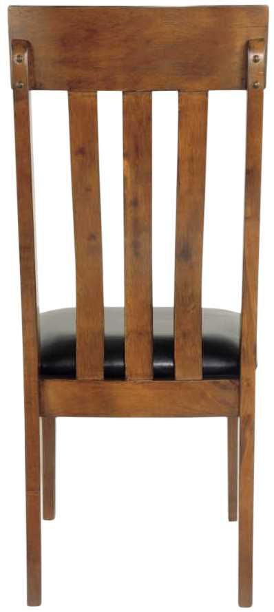 Signature Design by Ashley® Ralene Black/Medium Brown Upholstered Dining Side Chair-3