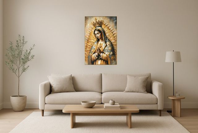 Classy Living Benevolent Divine Serenity Wall Art-1