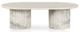 Four Hands Oranda Polished White Coffee Table-1