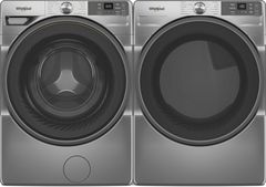 Whirlpool® Core Silver Front Load Laundry Pair