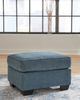 Signature Design by Ashley® Cashton Blue Ottoman-4