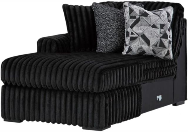 Signature Design by Ashley® Midnight-Madness 3-Piece Onyx Left-Arm Facing Sectional and Chaise-2