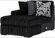 Signature Design by Ashley® Midnight-Madness 3-Piece Onyx Left-Arm Facing Sectional and Chaise-2