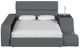 Elements International Valari Gray Lounge Chair-4