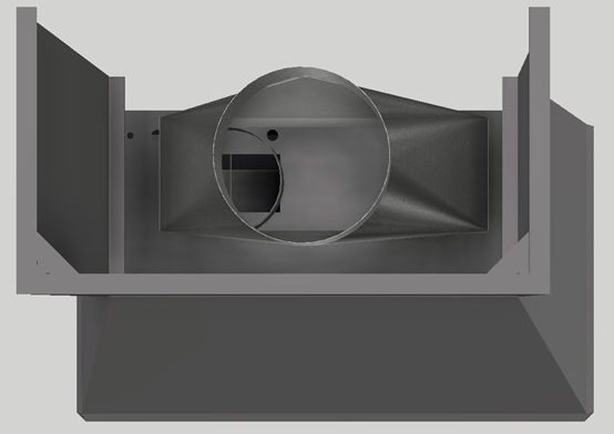 Vent-A-Hood® 48" Gunsmoke Wall Hood-3