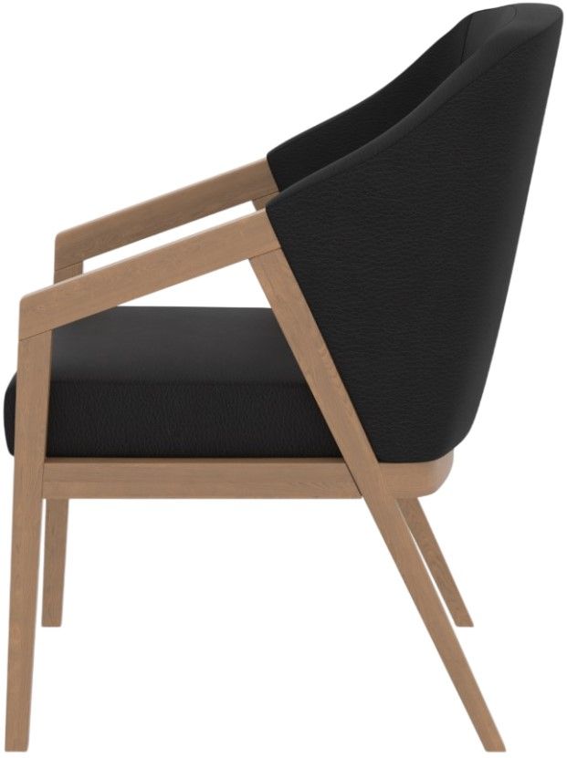 Canadel Customizable Modern 5197 Dining Upholstered Side Chair-2