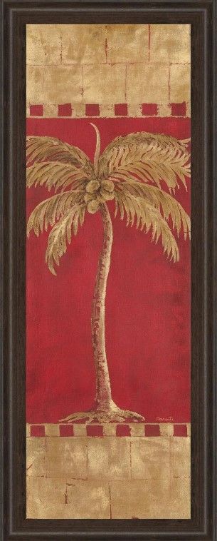 Classy Art Palm Pizzazz Il By Angela Ferrante Wall Art-1