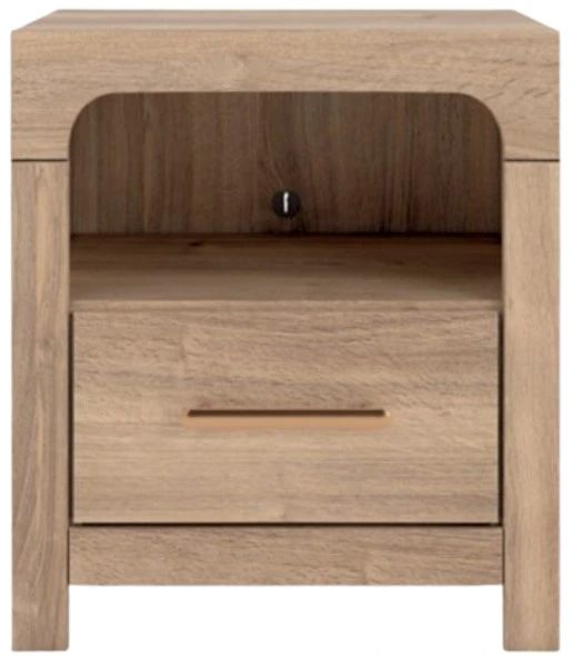 Signature Design by Ashley® Kinlanni Tan Nightstand-2