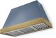 AGA Cascade 36" Stone Blue Wall Mounted Range Hood with Antique Brass Trim-0