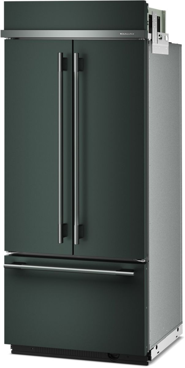 KitchenAid® 36" 20.8 Cu. Ft. Juniper Built-In French Door Refrigerator -3