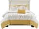 Olliix by Harbor House 5 Piece Yellow Full/Queen Meadow Cotton Comforter Set-0