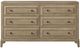 Bernards Citrus Heights 4-Piece Brown Queen Panel Bedroom Set-3