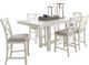 Signature Design by Ashley® Robbinsdale 7-Piece Antique White Counter Height Dining Table Set-0
