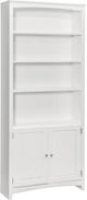 Archbold Furniture Customizable Pine 36" x 84" Bookcase with Doors-0