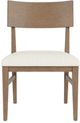 Riverside Furniture Jaxon Casual Mink White Side Chair-2