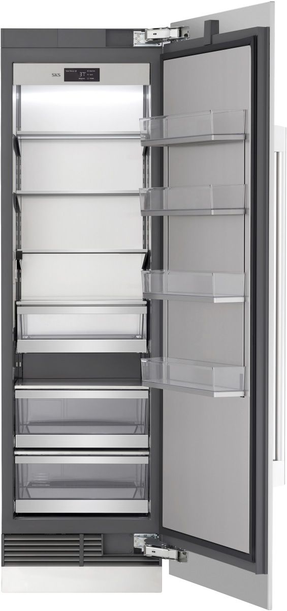 SKS 24" 13.9 Cu. Ft. Panel Ready Built-In Column Refrigerator-1