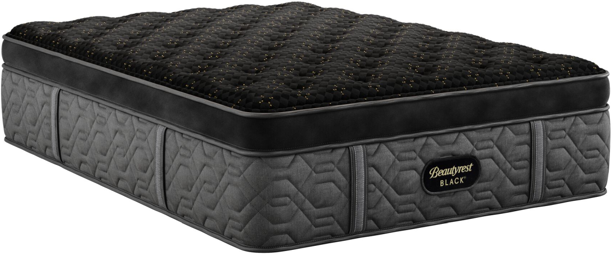 Beautyrest Black Series 4 Pocketed Coil 17.5 Medium Summit Pillow Top Twin XL Mattress Furniture Store Junction City Kansas