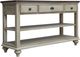 Cottage Creek Furniture Brockton Brown Sofa Table with Off-White Base-0