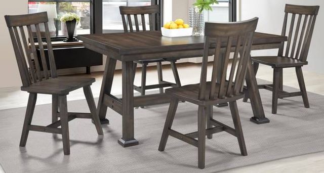 Urban Styles Furniture Havana 5-Piece Tobacco Dining Set-0