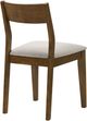 Coaster® Almonte Beige/Dark Brown Dining Side Chair-3