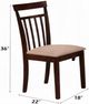 ACME Furniture Samuel 5-Piece Beige/Espresso Dining Set-3