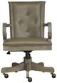 Magnussen Home® Tinley Park Dove Tail Gray Swivel Chair-3