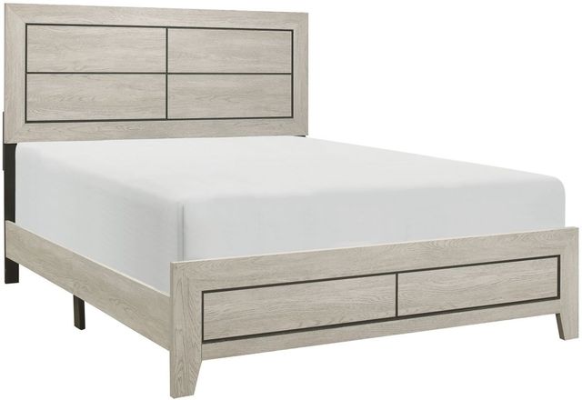 Homelegance® Quinby Light Brown Queen Bed In A Box-0