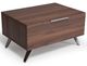 VIG Furniture Nova Domus Brooklyn Brown/Chrome Nightstand-0