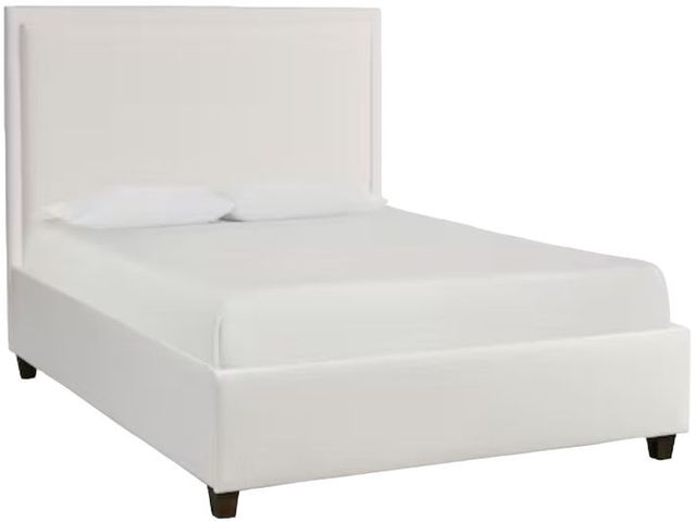 Bassett® Furniture Customizable Manhattan California King Upholstered Panel Bed-0