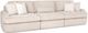 Smith Brothers Customizable 209 3-Piece Sectional Sofa-0