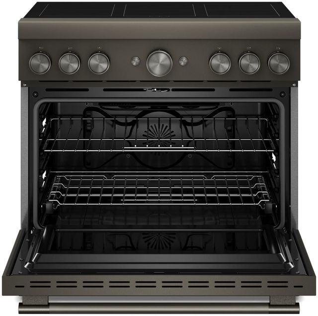 KitchenAid® 36" Black Ore Pro Style Induction Range with Air Fry-1