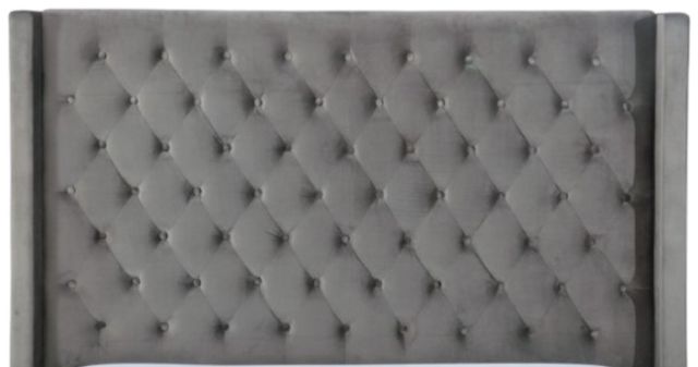 Furniture of America® Ryleigh Gray Queen Panel Bed-2