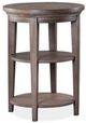 Magnussen Home® Paxton Place Dovetail Grey Round End Table-0
