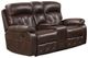 Furniture of America® Osias Brown Manual Reclining Loveseat-0